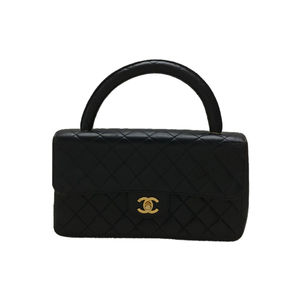 Chanel Leather Lambskin Matelasse Shoulder Bag
